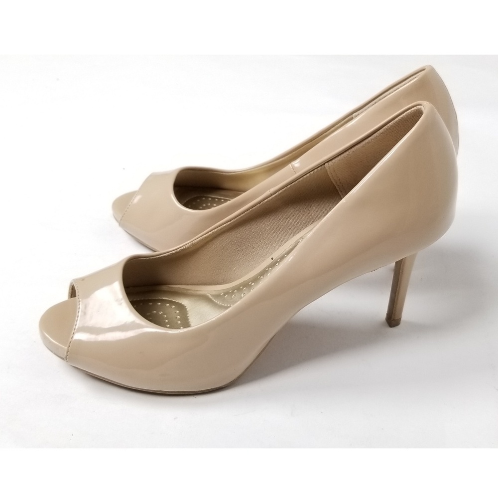 DexFlex Comfort Peep Toe Heels